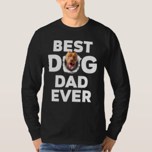 Camiseta Mejor Papá Perro Nunca Pitbull