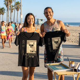 Camiseta Mejor Papá Perro Personalizado Foto Los Ángeles Ne