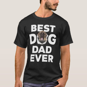 Camiseta Mejor Papá Perro Que Nunca Inglés Mastiff