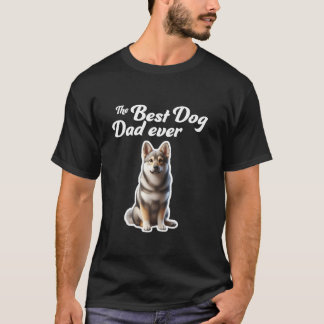 Camiseta Mejor Papá Perro - Sueco Vallhund