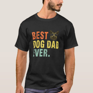 Camiseta Mejor Papá Perro Vintage Pembroke Welsh Corgi