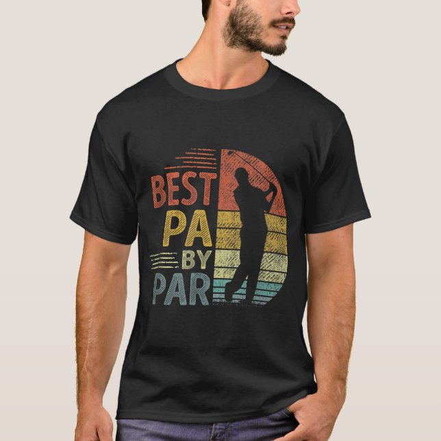 Camiseta Mejor Papá por el abuelo del Día del Padre Par (Anverso)