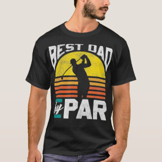 Camiseta Mejor Papá por el Día del Padre Golf Gracioso