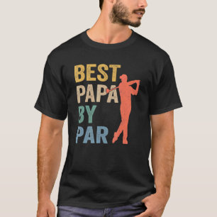 Camiseta Mejor Papa por el Día del Padre Par Abuelo de Golf