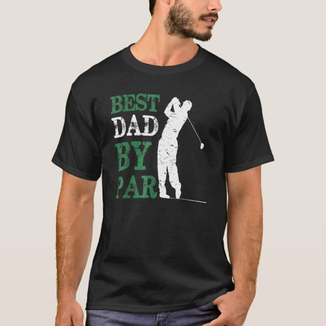 Camiseta Mejor Papa por el Día del Padre Par Abuelo de Golf (Anverso)