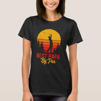 Camiseta Mejor Papa por el Día del Padre Par Abuelo de Golf