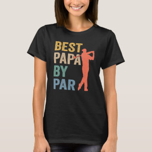 Camiseta Mejor Papa por el Día del Padre Par Abuelo de Golf