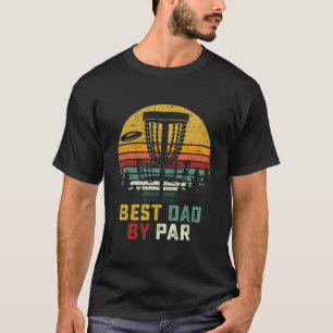 Camiseta Mejor Papá Por Golf De Disco De Par Para Hombres