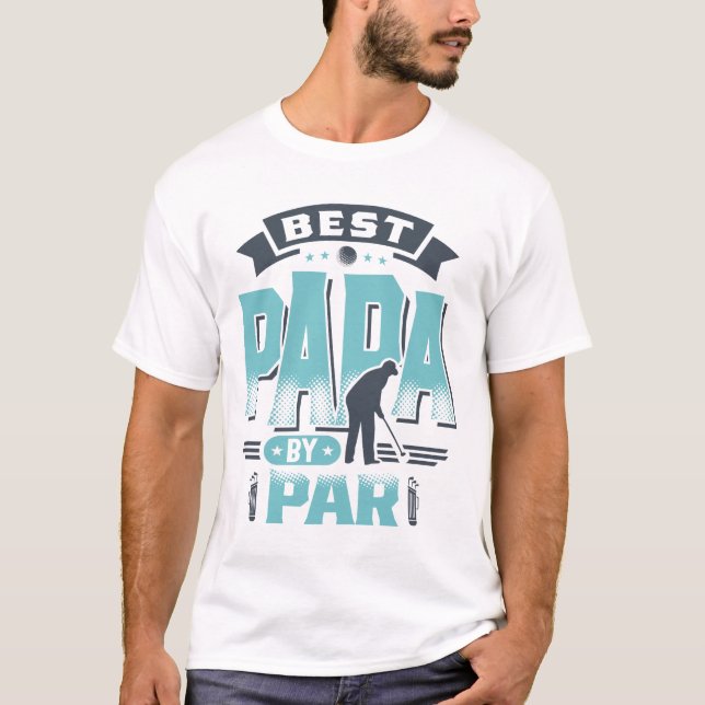 Camiseta Mejor Papa Por Par | Día del Padre (Anverso)