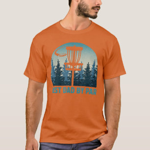 Camiseta Mejor Papá por Par Disco de Golf Divertido Jugador