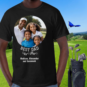 Camiseta Mejor Papá Por Par Foto Golf Día del Padre