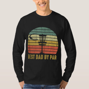 Camiseta Mejor Papá Por Par Funny Disk Golf Gift Para Hombr
