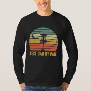 Camiseta Mejor Papá Por Par Funny Disk Golf Gift Para Hombr