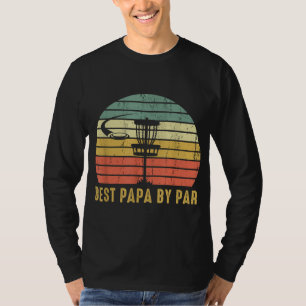 Camiseta Mejor Papa Por Par Funny Disk Golf Gift Para Papa