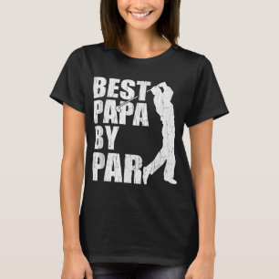 Camiseta Mejor Papa por Par Funny Golf El Día del Abuelo G