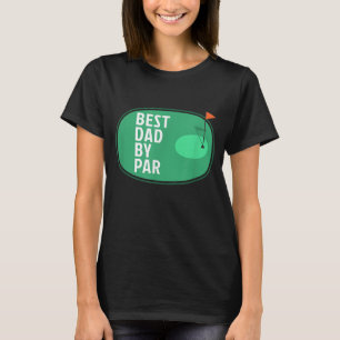 Camiseta Mejor Papá Por Par Funny Golf El Día del Padre