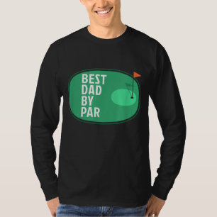 Camiseta Mejor Papá Por Par Funny Golf El Día del Padre