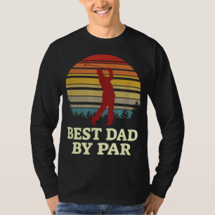 Camiseta Mejor Papá Por Par Funny Regalo De Golf Papá Lo
