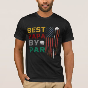 Camiseta mejor papá por par golf T-Shirt
