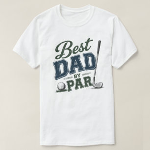 Camiseta Mejor Papá por Par Golfe Divertido