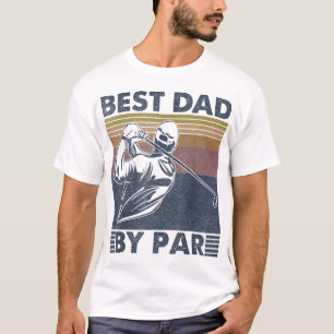 Camiseta Mejor Papá Por Par Golfer Golf Disk Club Swing R