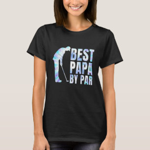 Camiseta Mejor Papa por Par Tie Dye Padre's Day Golf Grandp