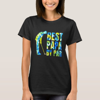 Camiseta Mejor Papa por Par Tie Dye Padre's Day Golf Grandp