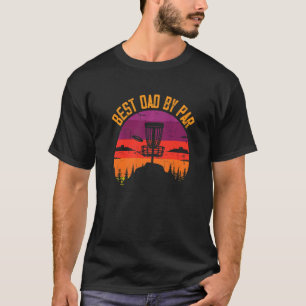 Camiseta Mejor Papá Por Par Vintage Retro Frisebee Golf Dis
