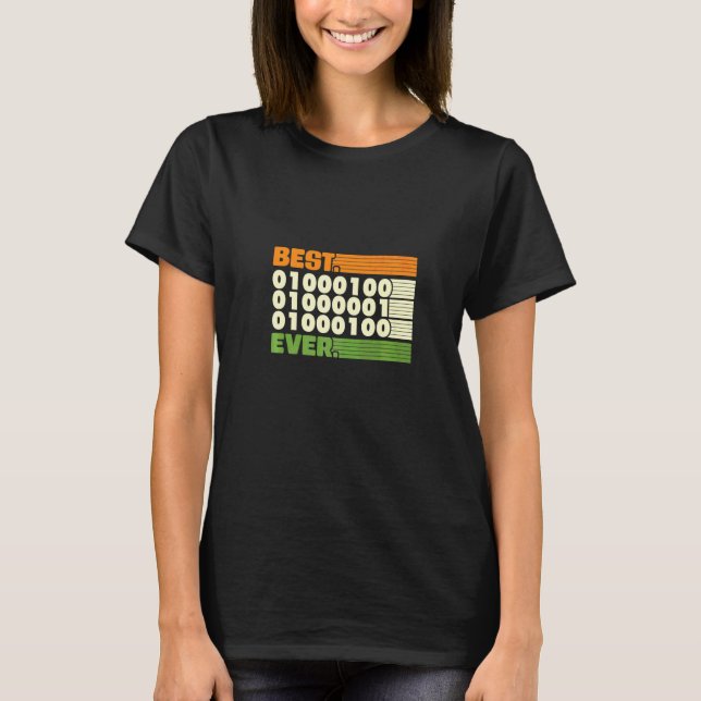 Camiseta Mejor Papá Programador de Todos los Tiempos (Anverso)