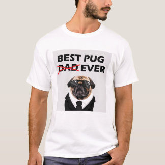 Camiseta Mejor Papa Pug