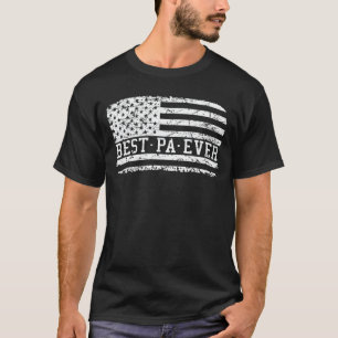 Camiseta Mejor Papá Que Nunca La Bandera De Estados Unidos