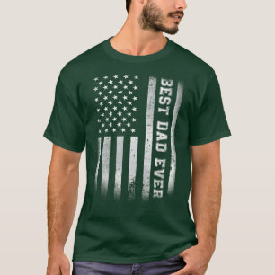 Camiseta Mejor Papá Que Nunca Padres Funny Estadounidenses 