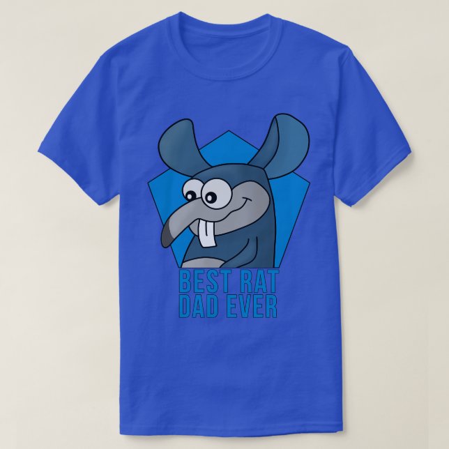 Camiseta Mejor Papá Rata (Diseño del anverso)