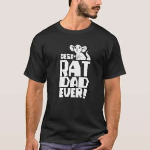 Camiseta Mejor Papá Rata Cada Vez Ratas Cuestas Padre Anima