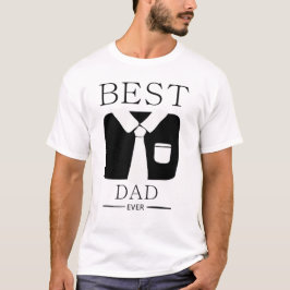 Camiseta "Mejor Papá" - Regalo perfecto para el Dí