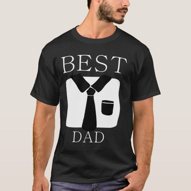 Camiseta "Mejor Papá" - Regalo perfecto para el Dí (Anverso)