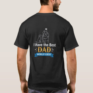 Camiseta Mejor Papá Rey   Abrazo de familia de pad
