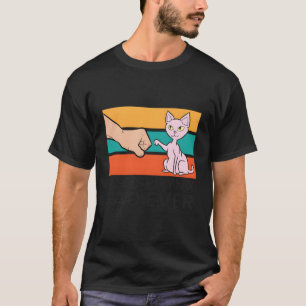 Camiseta Mejor Papá Sfinx Catos Sfinx De Amor De Gato Sin C