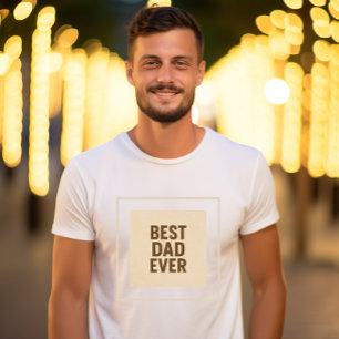 Camiseta Mejor Papá 🖤 - Un regalo delicioso para el Día de