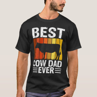 Camiseta Mejor papá vaca de todos 1