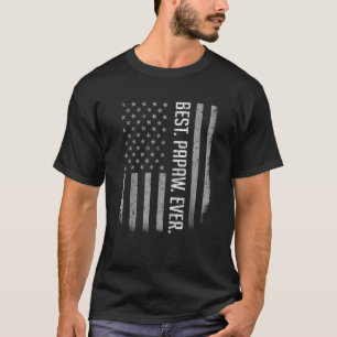 Camiseta Mejor Papaw bandera estadounidense para el Día del