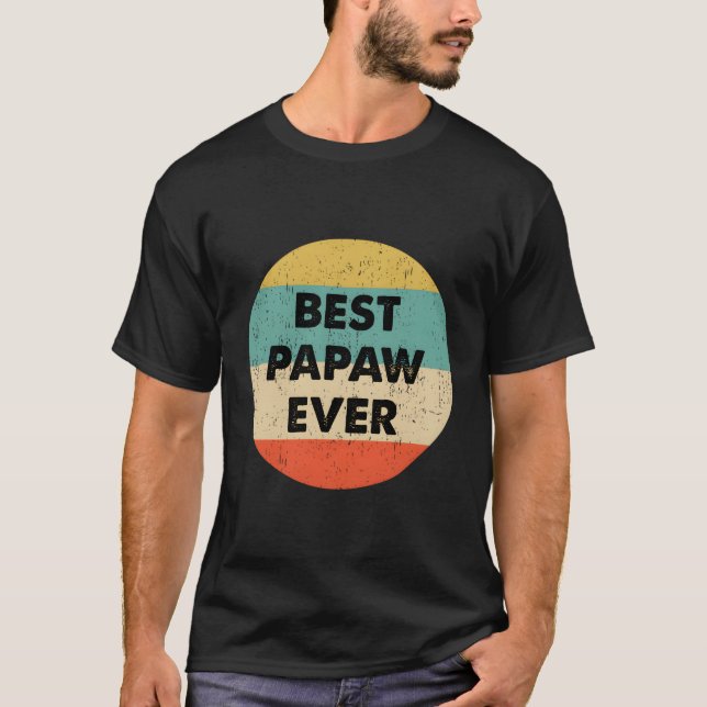 Camiseta Mejor Papaw Ever (Anverso)