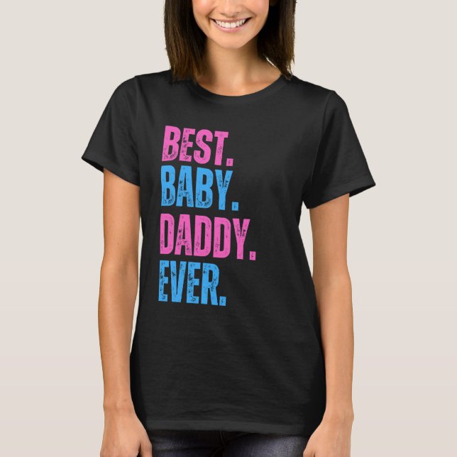 Camiseta Mejor Papi Bebé para Papá Invitación (Anverso)