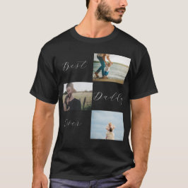 Camiseta Mejor papi foto de familia Keepsake Shirt