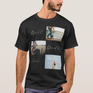 Camiseta Mejor papi foto de familia Keepsake Shirt