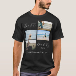 Camiseta Mejor Papi Siempre - Personalizado Foto Familiar K