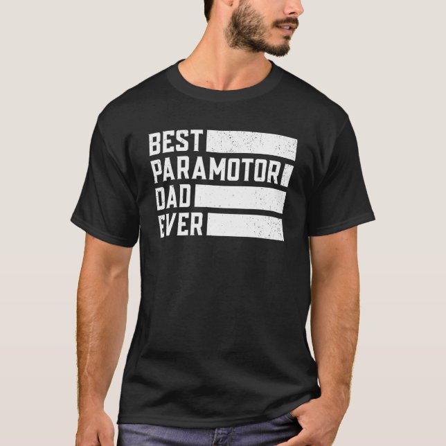 Camiseta Mejor Parapente Paracaidista Paracaídas (Anverso)