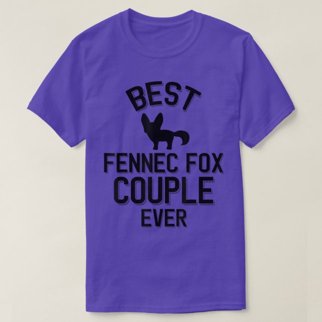 Camiseta Mejor Pareja Fox de Fennec (Diseño del anverso)