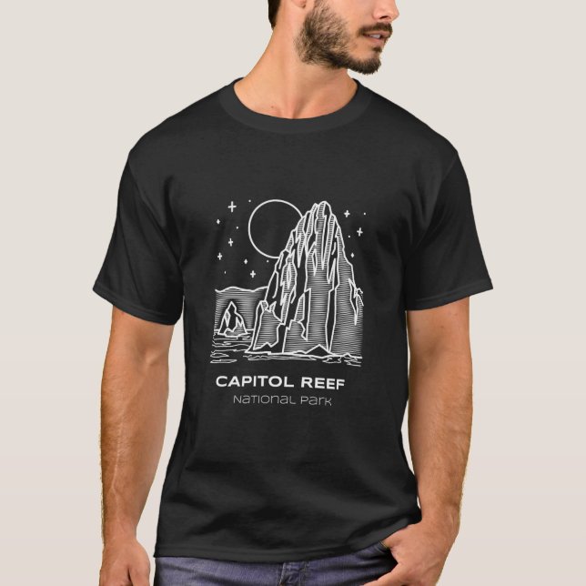 Camiseta Mejor Parque Nacional del Arrecife del Capitolio C (Anverso)