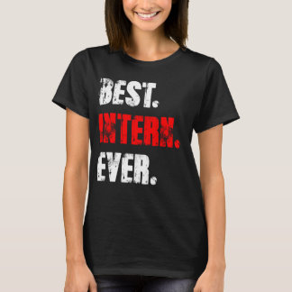 Camiseta Mejor pasantía de asistente de trabajo interno